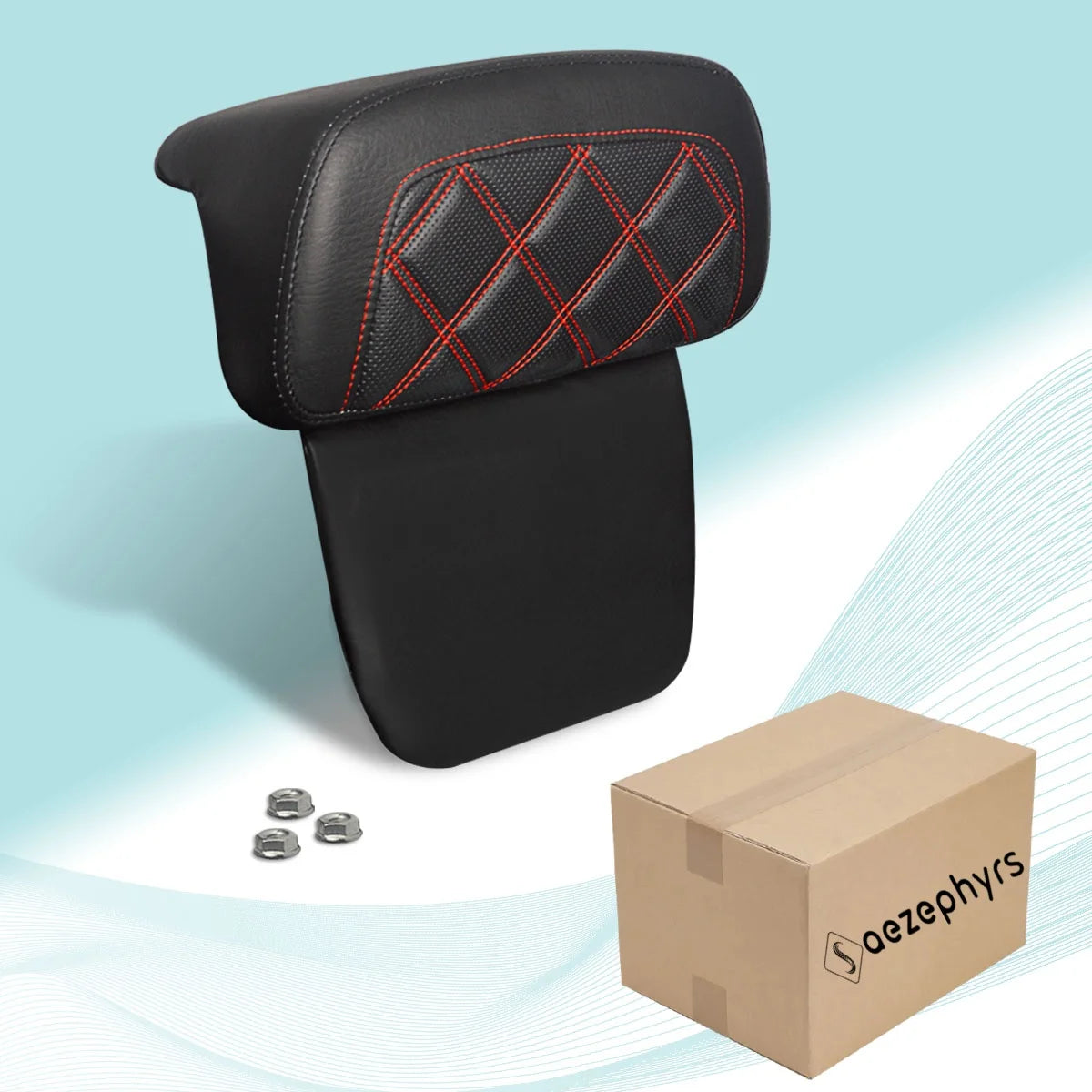 Tour Luggage Pack Backrest Pad Motorcycle Trunk For Harley Touring CVO Electra Street Glide FLHXS Road King FLHR Tri Glide 14-25