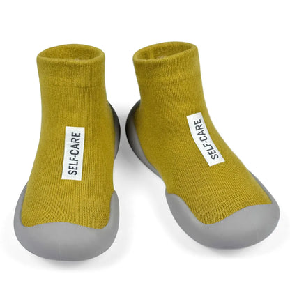 Baby Sock Shoes Anti Slip Toddler First Step Shoe Infant Floor Booties Newborns Rubber Sole Socks Home Slippers for Boys Girls