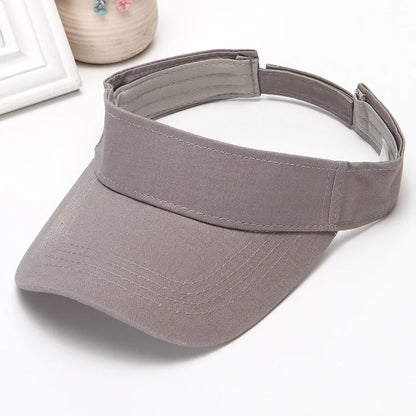 Sport Visor Hats Adjustable Empty Top Baseball Cap Sun Protection Ball Caps Golf Visor for Women and Men