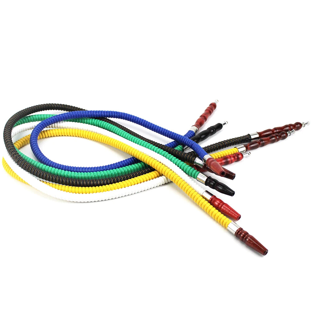 DEJAYA 1M Hookah Hose Boquilla Cachimba Shisha Pipe Chicha Sisha Narguile Pipes Smoking Accessories