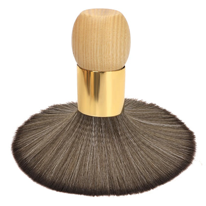 Professional Barber Duster Neck Face Brushes Hair Clean Soft Black Hairbrush Salon Cutting Hairdressing Styling Make Tools