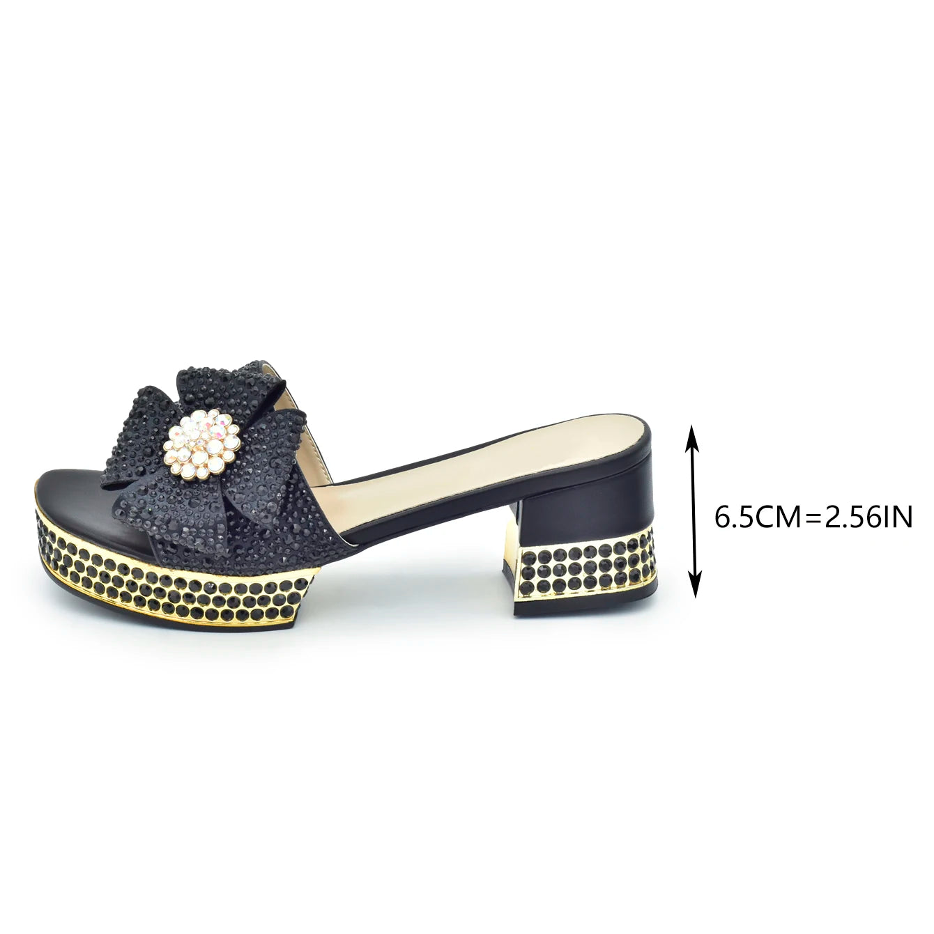 New Design Full Crystal Open Toe Sandals Designer Shoes Women Luxury 2025 Nigerian Women Wedding Shoe Decorated with Rhinestone