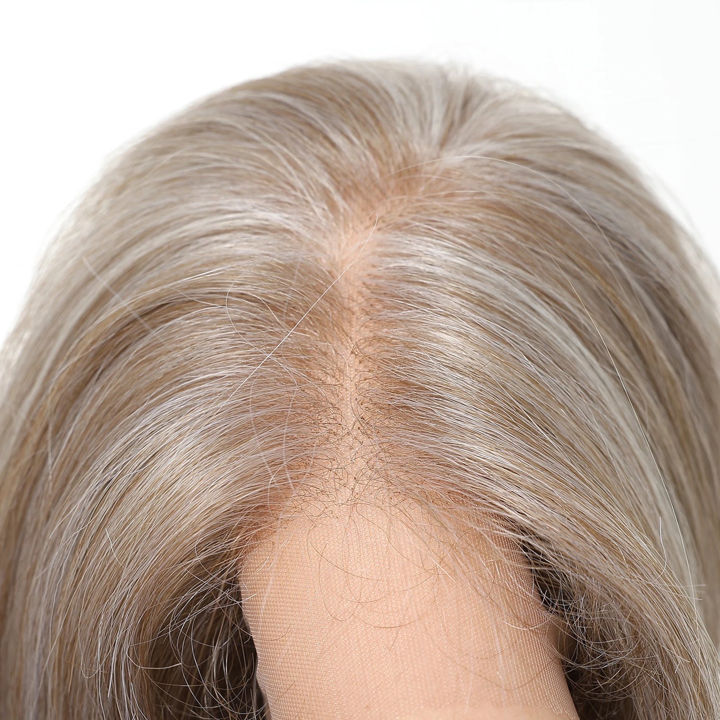 13*6 HD Lace Front Wigs Blonde Mixed Brown Synthetic Wigs For Women Daily Party Short Straight Natural Fake Hair Heat Resistant