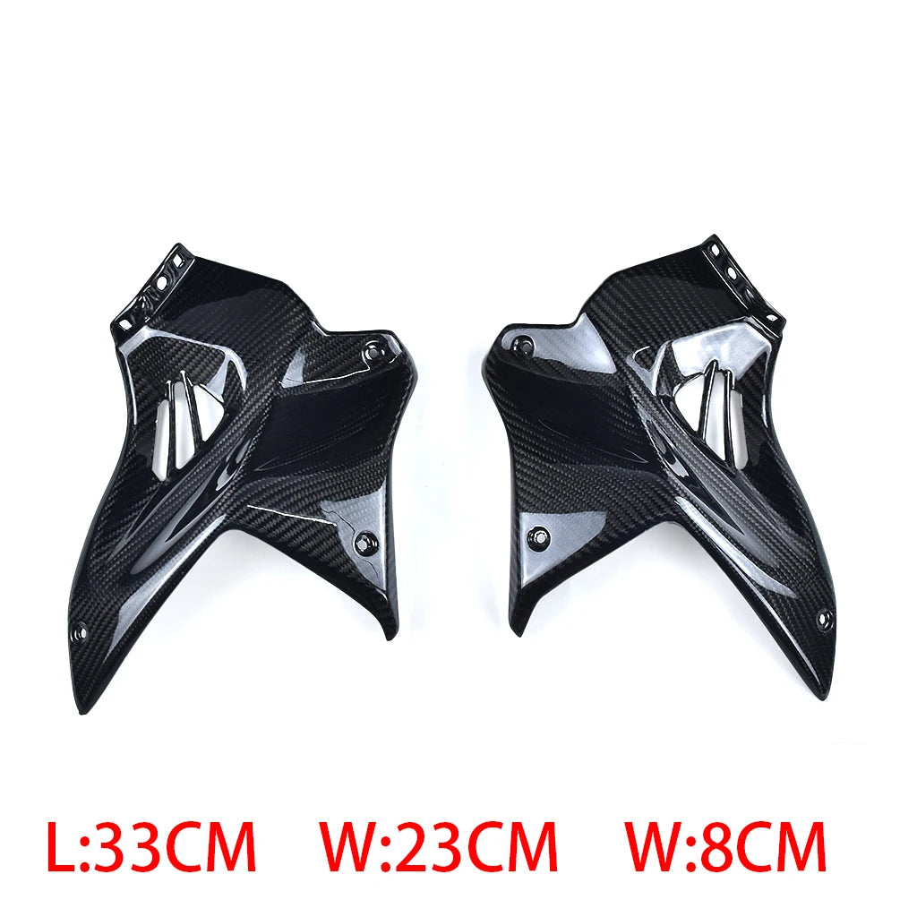 motorcycles For Kawasaki Ninja H2 H2R 2015-2024 Sur-Ron 100% Full Carbon Fiber Lower Fairing Winglets Fairings Motorcycles