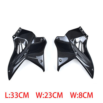 motorcycles For Kawasaki Ninja H2 H2R 2015-2024 Sur-Ron 100% Full Carbon Fiber Lower Fairing Winglets Fairings Motorcycles
