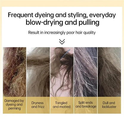 Magical Keratin Hair Mask 5 Seconds Repair Damaged Frizzy Hair Soft Smooth Shiny Nutrition Deep Moisturize Nourishing Hair Care