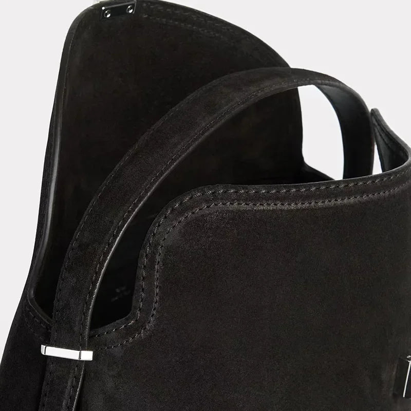 High Quality Messenger Bag 2025 New Large-capacity Fashion Light Luxury Niche Cowhide One-shoulder Commuter Female Bag