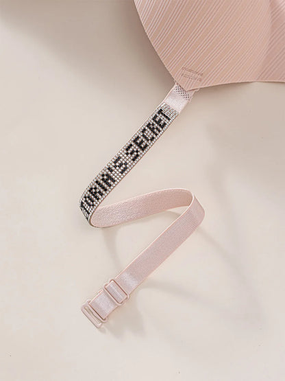 Shantou Seamless Bra Nylon Fabric Comfortable No Steel Ring Strap Underwear Women Gather Small Chest Look Big Sexy Bra