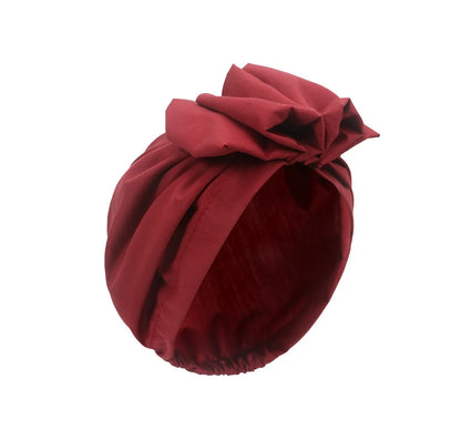 Women Vintage Turban Hat Fashion Female Bandana Headband Women's Hair Cover Cap Ladies Head Wraps Muslim Headscarf Bonnet