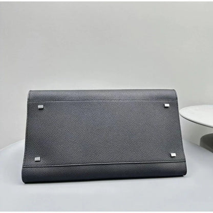 Elegant Suede Tote Bag Luxury Leather Large Capacity Shoulder Bag Minimalist Fashion Commute Handbag Soft Casual Shopping Bag