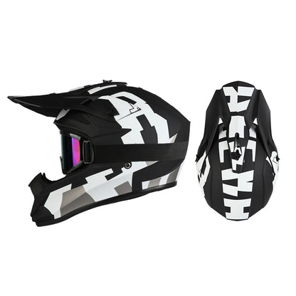 Popular off-road motorcycle helmets with personalized full face helmets suitable for adult and children's racing original helmet