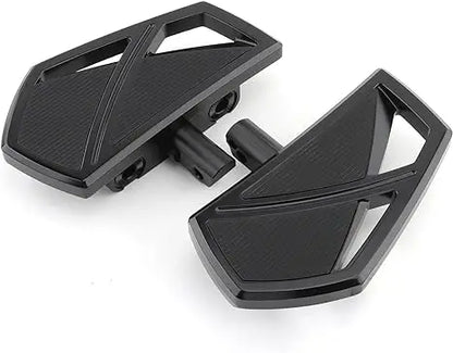 Motorcycle Floorboards Phantom Front Foot Pegs Fit for Harley 2018-2023 Softail Fat Boy Sport Glide FLSB Street Bob FXBB Fat Bob
