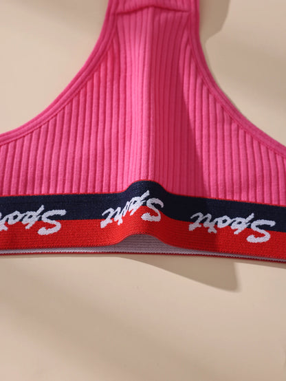 7Pcs Women Thongs Panties Low Waist Underwear Sport Girls Briefs Cotton G-String Breathable Sexy Ladies Panty Female Lingerie