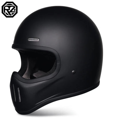 ORZ NEW Motorcycle FBR Full Face Retro Helmet Tokyo Style Motorcycle Casco Moto Japan TT Helmets Fiberglass With Clear Visor