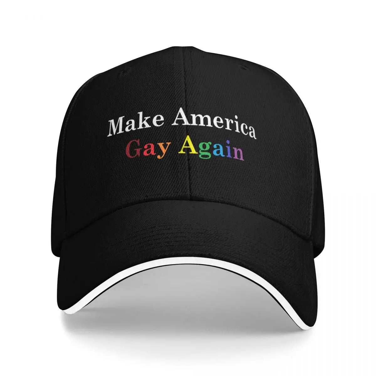 Make America Gay Again Baseball Cap New In The Hat Visor Kids Hat Luxury man cap Female Men's