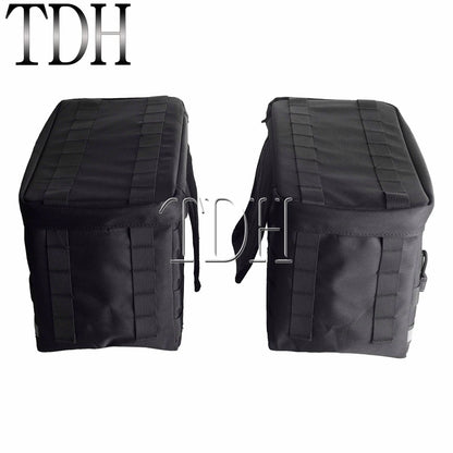 Motorcycle Saddlebag Side Tool Luggage Bag For Harley Dyna Softail Sportster XL Street Bob Low Rider FXD FXBB Travel Saddle Bags