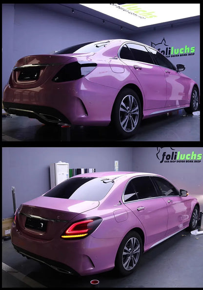 Dark Black Headlight Tint Film Taillight Vinyl Wrap Film Self Adhesive High-Quality Decal Cover For Car Motorcycle Light Film