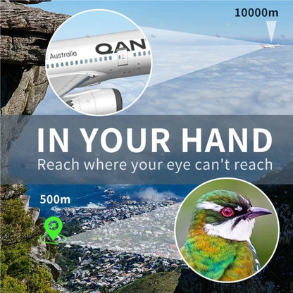 CAOX Professional Binoculars 80X80 Long Range 15000m HD Telescope Low light night vision for Hunting Camping Hiking Trave Sports