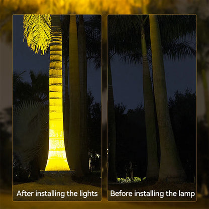 LED Outdoor Tree Spot Light LED Wall Washer Aluminum RGB IP65 Can be used outdoors under large trees and cylindrical cones