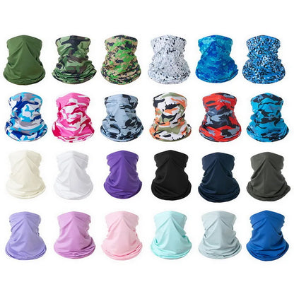 Summer Cycling Face Mask Motorcycle Balaclava Mask Uv Protection Scarf Men Women Bandana Neck Cover Outdoor Fishing Hiking Golf
