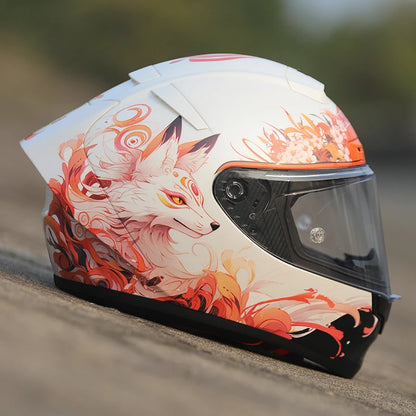 MKAN Full Face Motorcycle helmet Gumiho  helmet Riding Motocross Racing Motobike Helmet