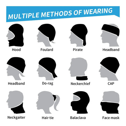 One Percenter 1% Bandana Neck Gaiter Printed Motorcycle Club Biker Mask Scarf Multifunctional Headwear Hiking for Men Women
