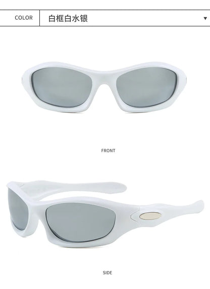 Retro Oval Round Frame Sunglasses 2026 New Outdoor Cycling Driving Sun Glasses Vintage Style UV400 Protection Unisex