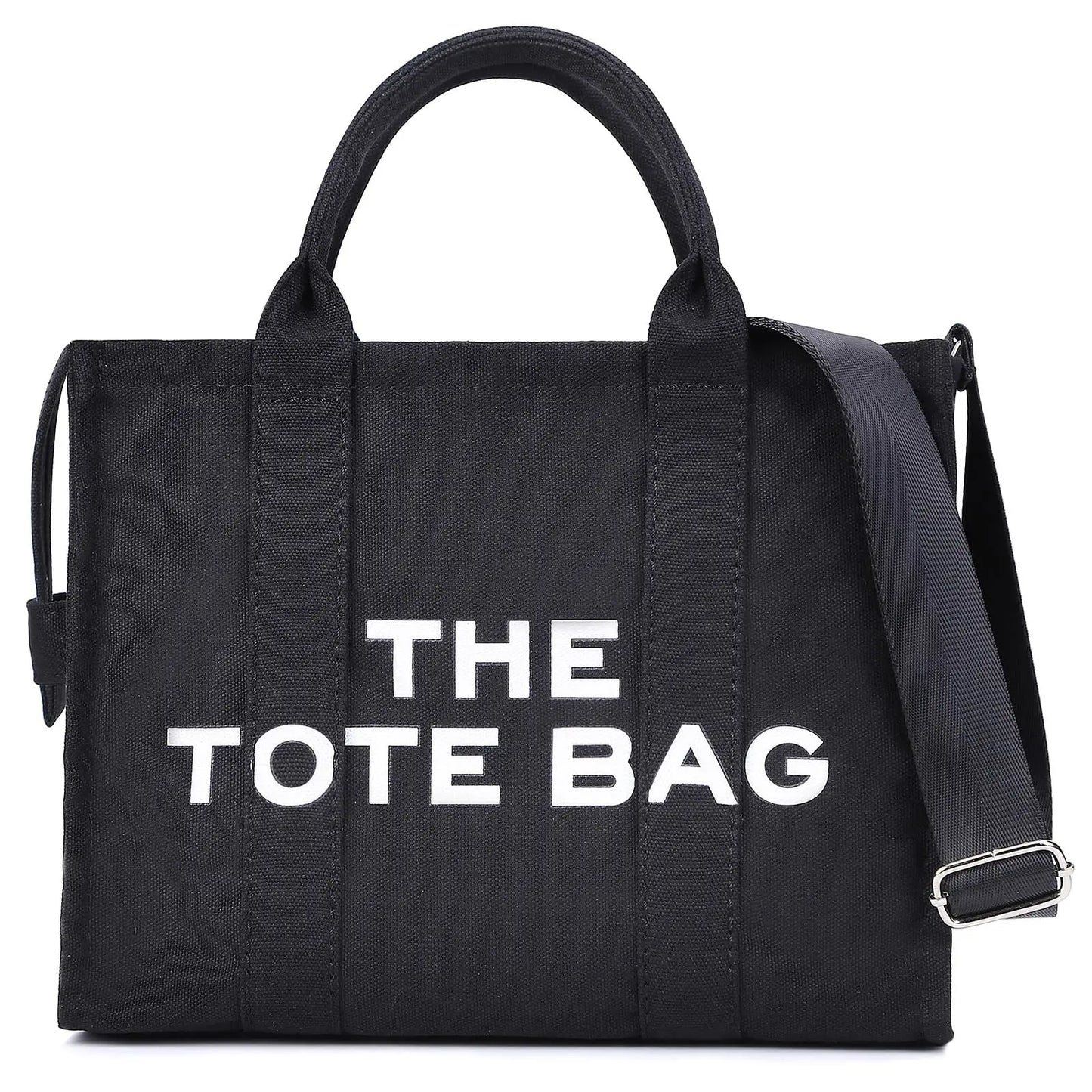THE TOTE BAG Designer Fashion Handbag Shoulder Strap Crossbody Handbag Adjustable Large Capacity Canvas Women's Bag