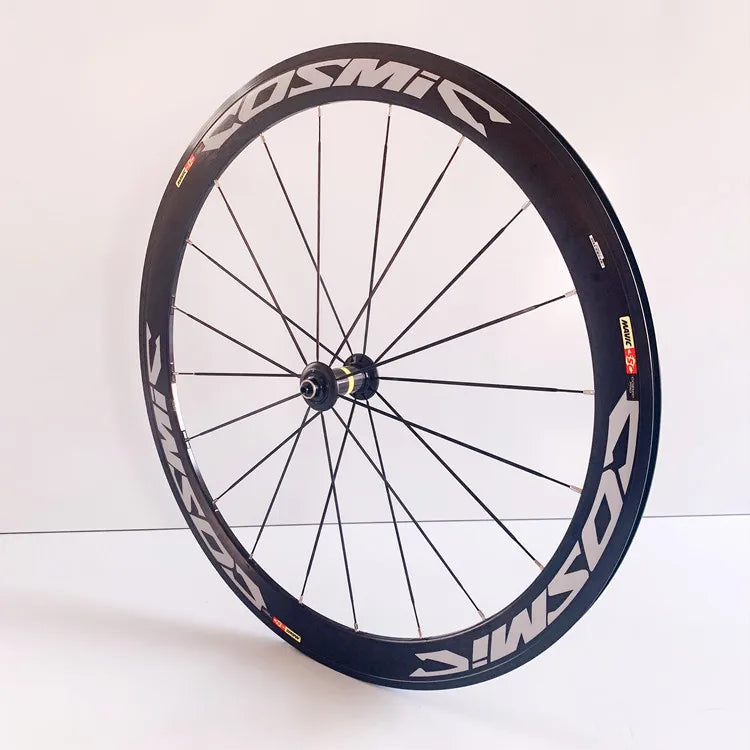 New White Black Gray 700C 50mm Road bike alloy bicycle wheelset clincher rims V Disc brake Thru Axle center lock hubs wheels