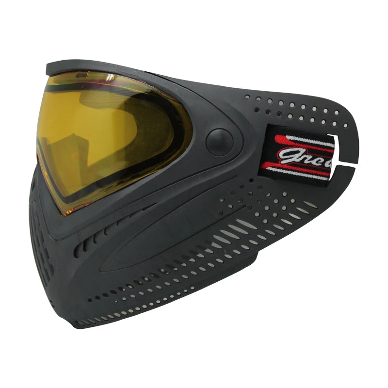Spunky I Paintball Mask with Double Layers Colorful Lens Goggle for Outdoor Sports