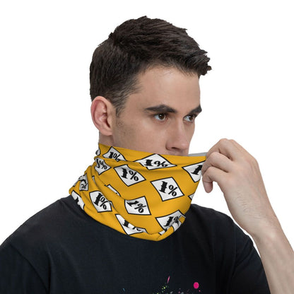 Custom 1 Percenter Essential Sons Bandana Neck Gaiter for Ski Camping Men Women Wrap Scarf TV Show Anarchy Headband Warmer