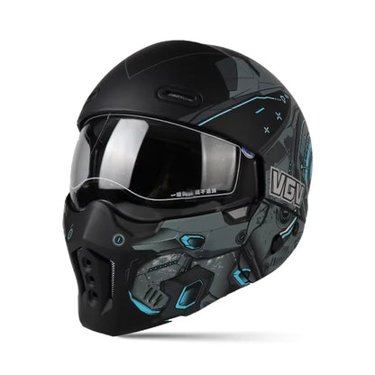 High-Quality Motorcycle Helmet, Personalized Scorpion Warrior Full Helmet, Suitable for Men and Women for Year-Round Riding