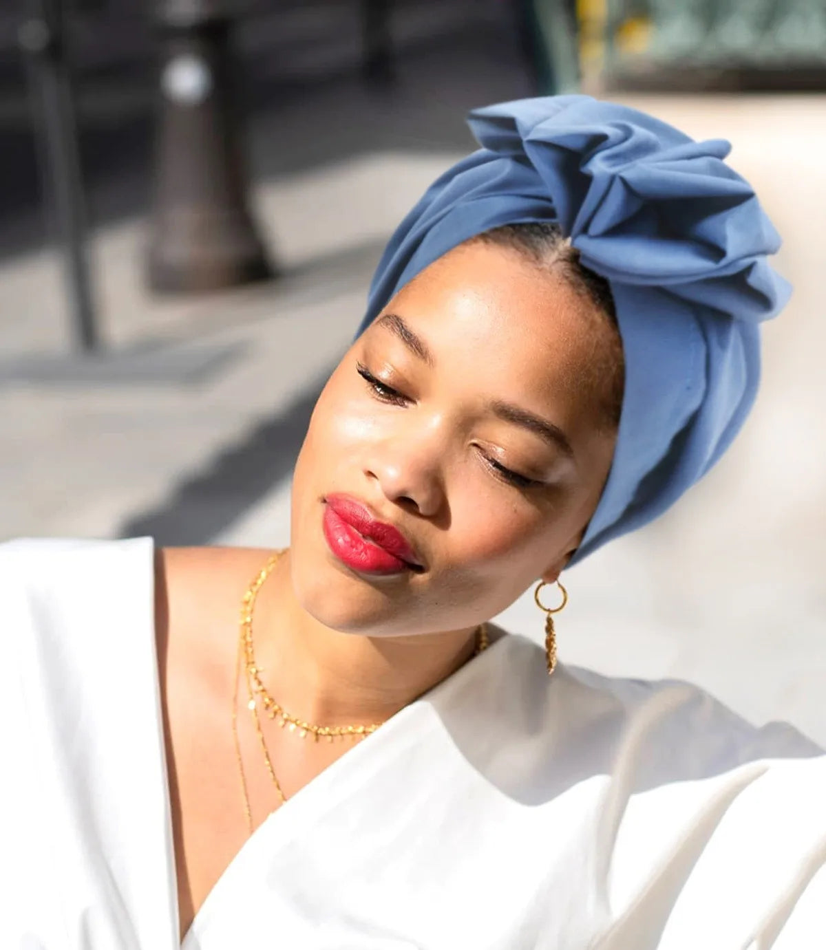 Women Vintage Turban Hat Fashion Female Bandana Headband Women's Hair Cover Cap Ladies Head Wraps Muslim Headscarf Bonnet