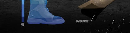 Retro Motorcycle Boots Cowhide Waterproof Mid-Calf Long riding Boots Men Women Riding Motocross Bota Motorbike Motocross Shoes