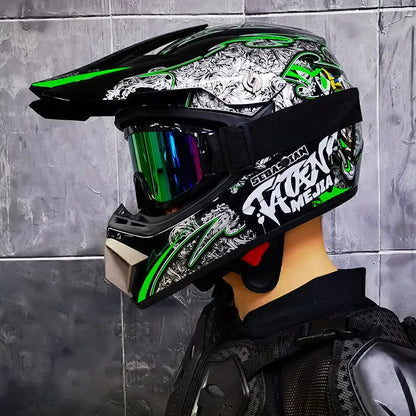 four seasons Racing Helmets Motorcycle Helmet  riding helmet and  rally Helmet Large adv Sports helmet Motocross Helmet Casco