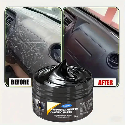 Automotive Plastic Repair Agent-Interior And Exterior Plastic Polishing Wax Scratch Repair Anti-Aging Cream Suitable For Tires