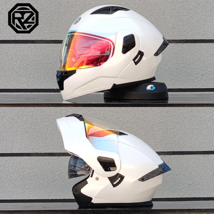 2025 High Quality Motorcycle Helmet Modular Flip Helmet Casco para Motos Dual Lens Full Helmet Casco para Motos DOT Approval