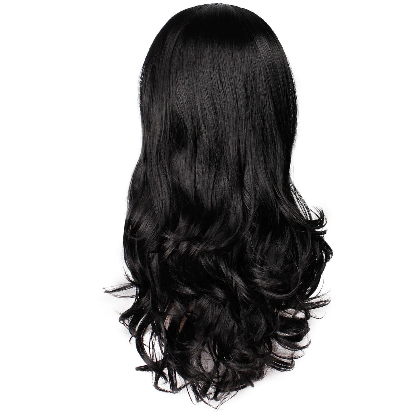 Long Black Lace Front Wig Synthetic Wigs Baby Hair Women Lace Wig Natural High Density Heat Resistant Wavy Cosplay Wig