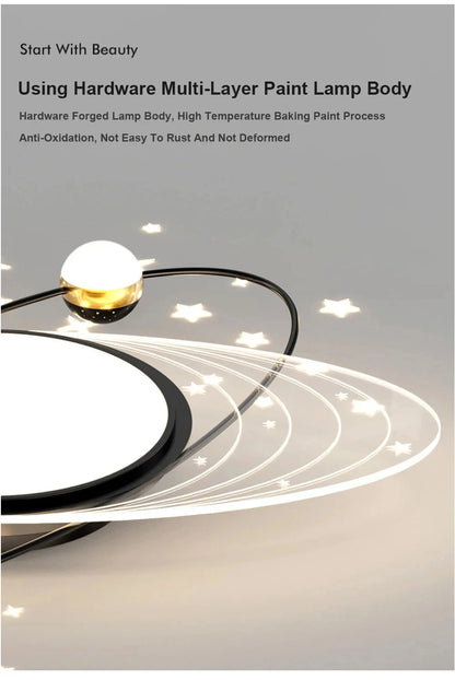 Modern Simple LED Ceiling Lamp Home Decor Bedroom Study Fixture Creative Dining Living Room Lights Children's Room Chandelier