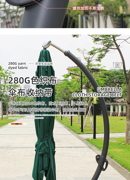 Outdoor Garden Parasol Garden Terrace Large Sun Umbrella