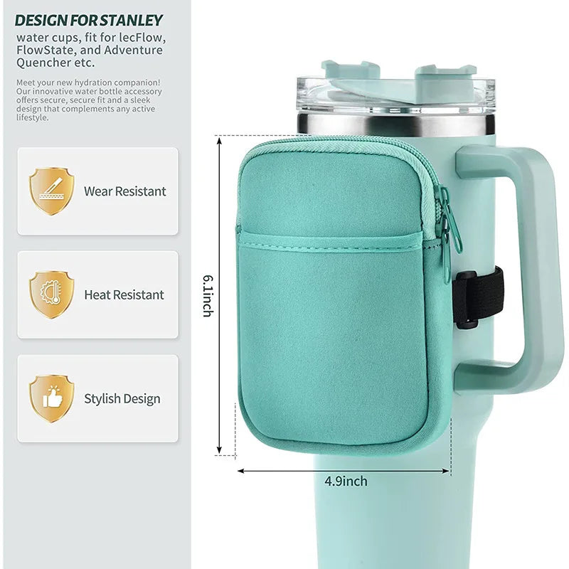 Thermal Mug 1200ml 40oz Handle Tumbler Insulated Car Travel Mug Vacuum Sublimation Stainless Steel H2.0 Flow State Tumbler Cup