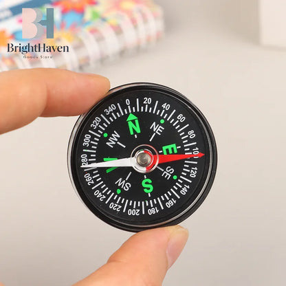 35/40MM Handheld Compass ABS Camping Pocket Compass Portable  Climbing Riding Children Gift Outdoor Survival Gear B.H