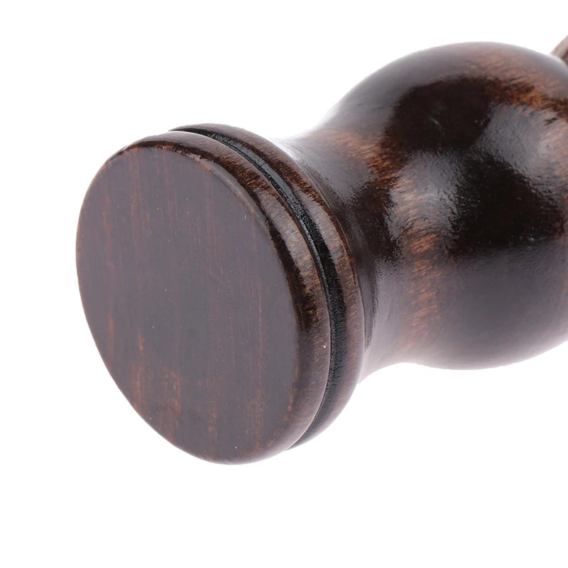 Soft Nylon Shaving Brush Portable Soft Brush Sweeping Salon Cleansing Foam Brush Wooden Handle Beard Brush