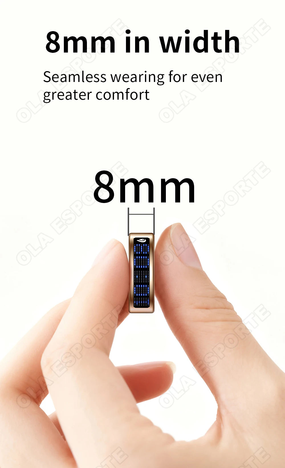 Display Screen Smart Ring Bluetooth Connection Heart Rate Sleep Monitoring Multi-function Ring Multiple Sports Modes Waterproof