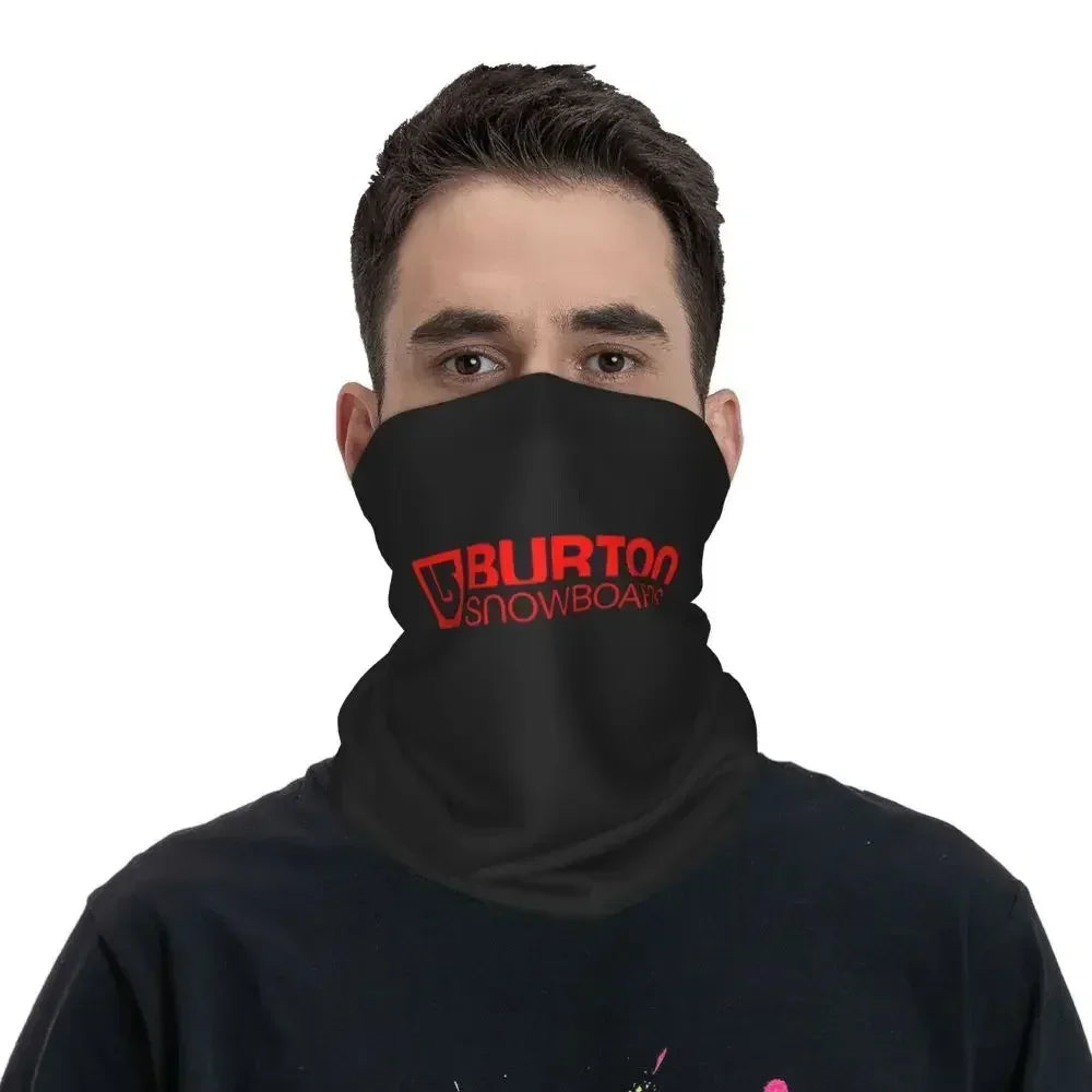 Burton Snowboard Sportive Bandana Neck Cover Printed Wrap Scarf Multifunction Balaclava Outdoor Sports For Men Women Adult