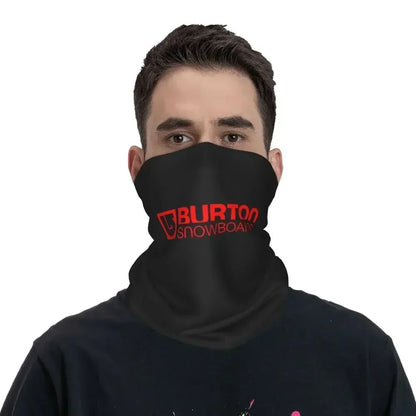 Burton Snowboard Sportive Bandana Neck Cover Printed Wrap Scarf Multifunction Balaclava Outdoor Sports For Men Women Adult