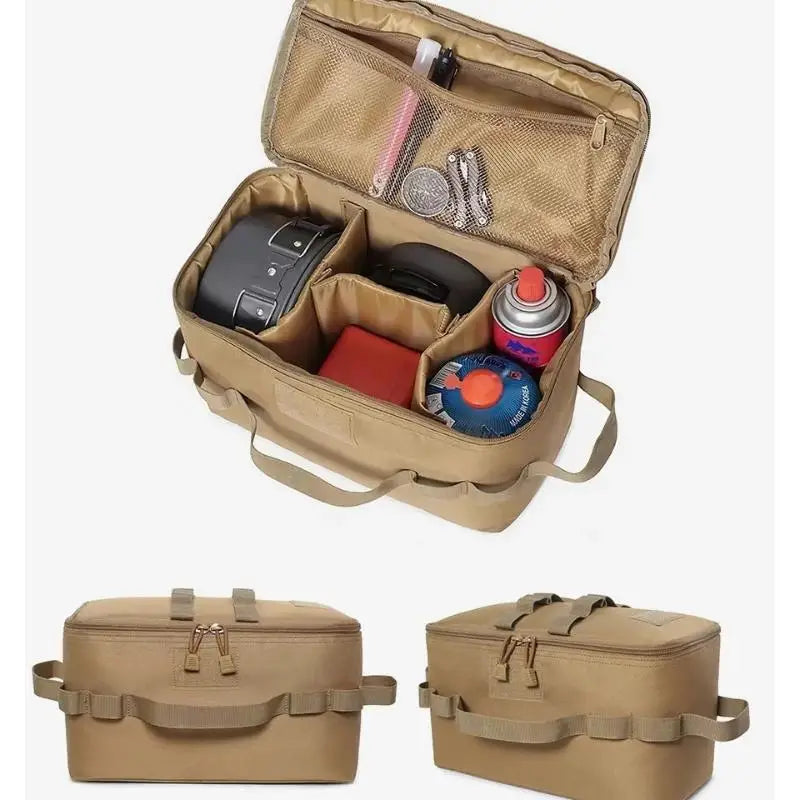 Outdoor  Large Capacity Camping Bag Lightweight Storage Bag Portable Handbag Picnic Bag Cookware Utensils Tools Bags