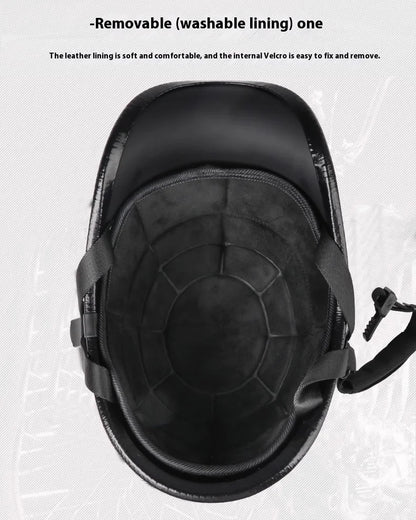 VGV Half helmet motorcycle helmet Electric Vehicle bike Riding Locomotive for Cruiser Retro Fourseasons man women scooter street