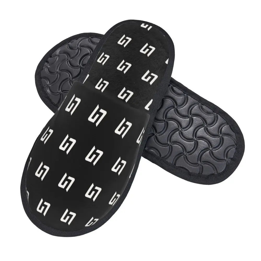 Custom British Lando Norris Racing Driver Guest Slippers for Spa Women House Slipper