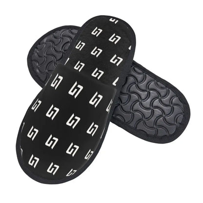Custom British Lando Norris Racing Driver Guest Slippers for Spa Women House Slipper